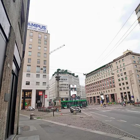 Apartment Bright & Chic 1bdr With Shared Rooftop Terrace In San Babila Milan